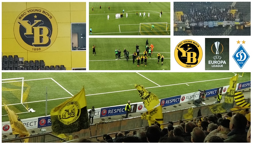 Groundhopping, Bern, Stade de Suisse, Wankdorf, Fussball, YB - Dynamo Kiew, Match-Impressionen