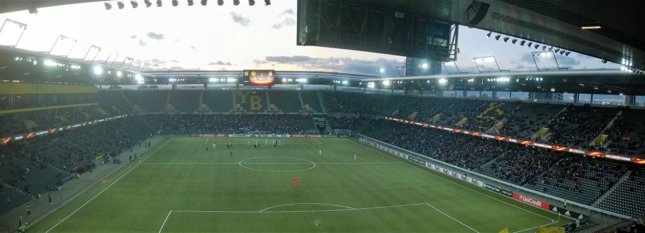 Groundhopping, Bern, Stade de Suisse, Wankdorf, Fussball, YB - Partizan, Stadion