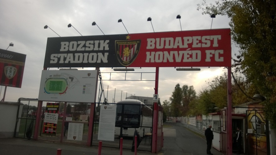 Groundhopping, Budapest, Bozsik-Josef, 
Bozsik-Stadion, Fussball, Honved, Meister 2017