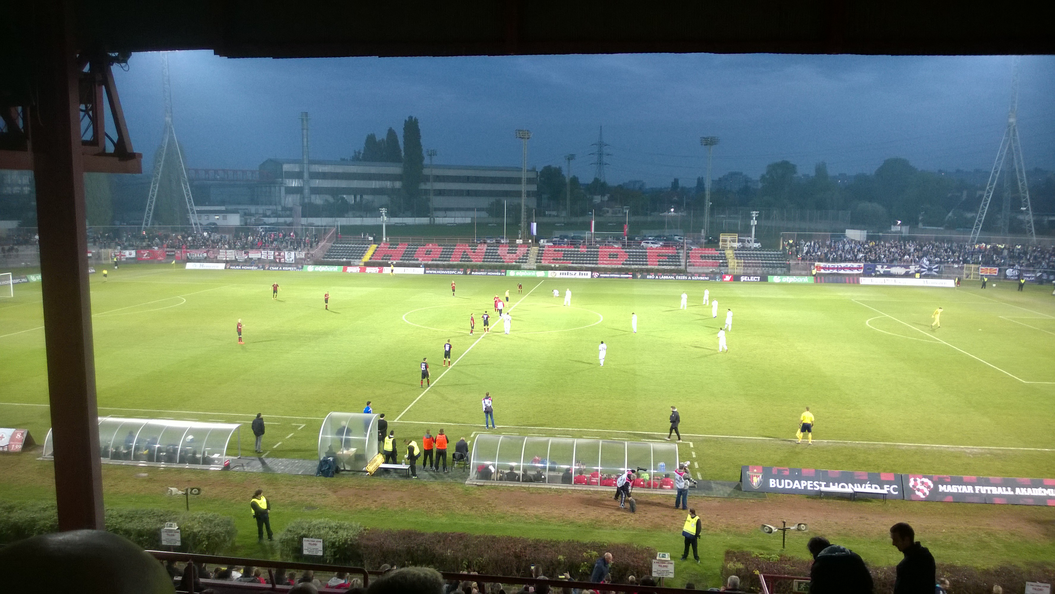Groundhopping, Budapest, Bozsik-Josef, Bozsik-Stadion, Fussball, Honved - Ujpest