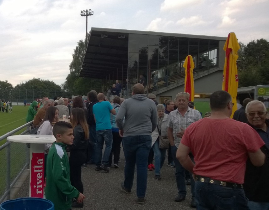 Groundhopping, St. Gallen, Paul-Grüninger-Stadion, Krontal, Fussball, SC Brühl - FC Chiasso, Stadion