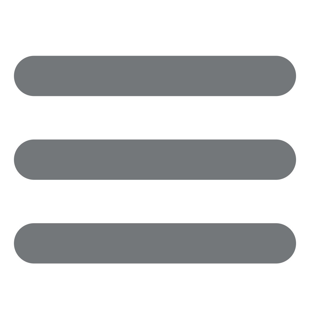Icon Hamburger Menü