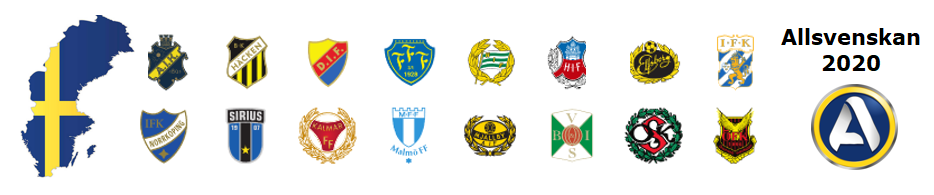 Badge Schweden, Allsvenskan, Fussball, 2020